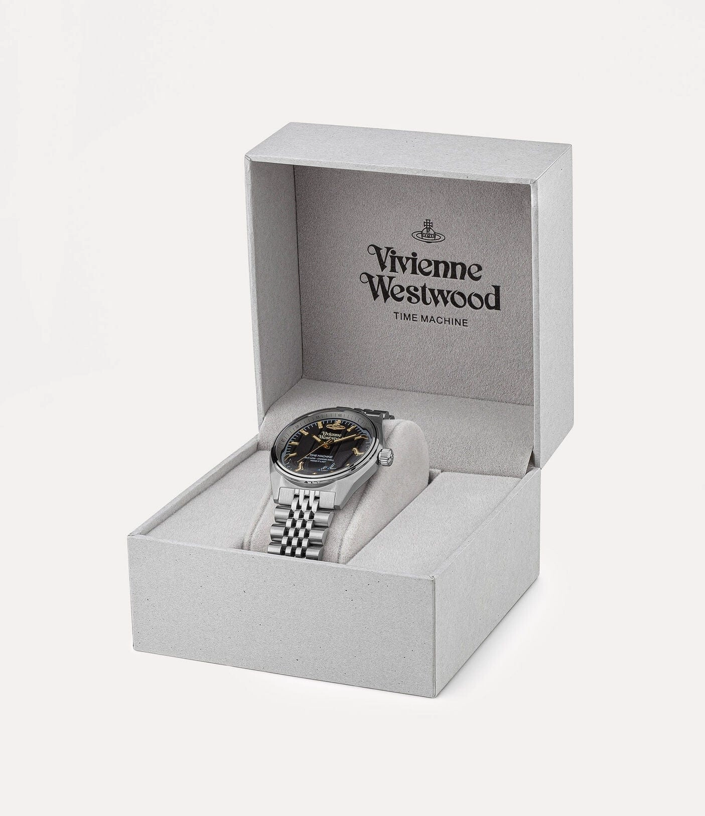 Vivienne Westwood Sydenham Watch Black Racing Stainless Steel