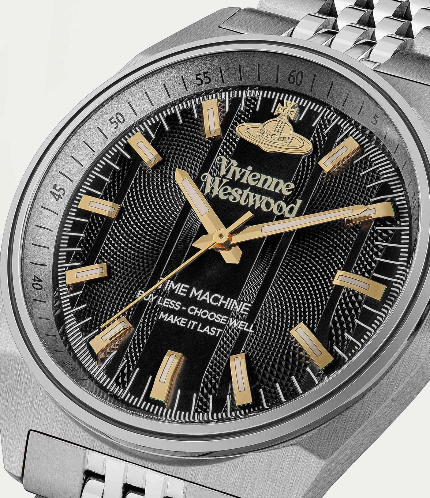 Vivienne Westwood Sydenham Watch Black Racing Stainless Steel