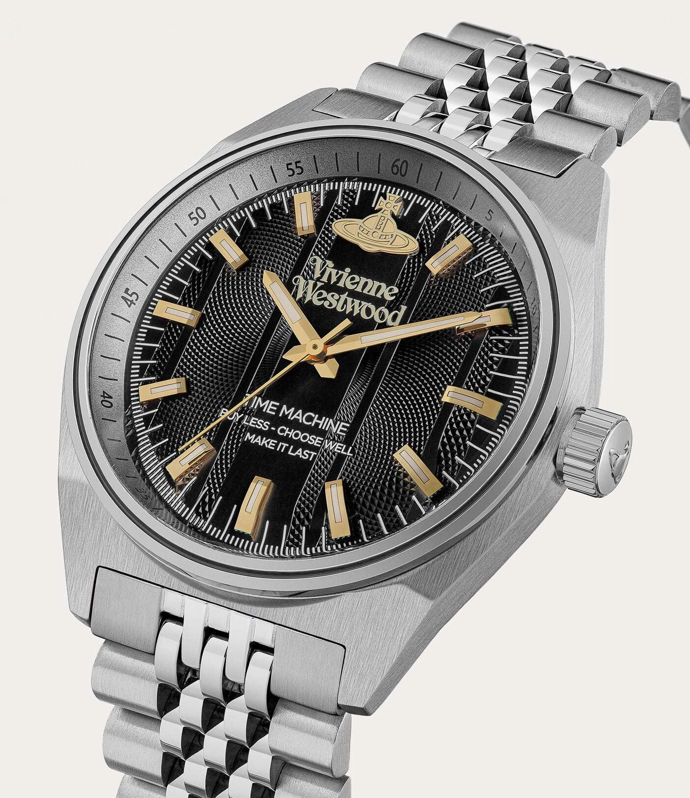 Vivienne Westwood Sydenham Watch Black Racing Stainless Steel