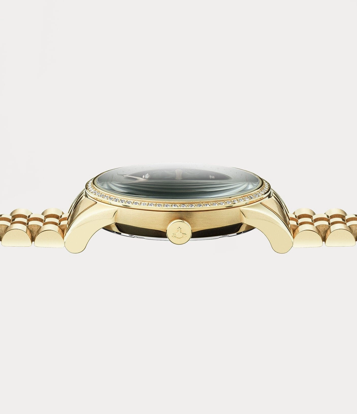 Vivienne Westwood The Wallace Watch Green Dial With Swarovski Cristals