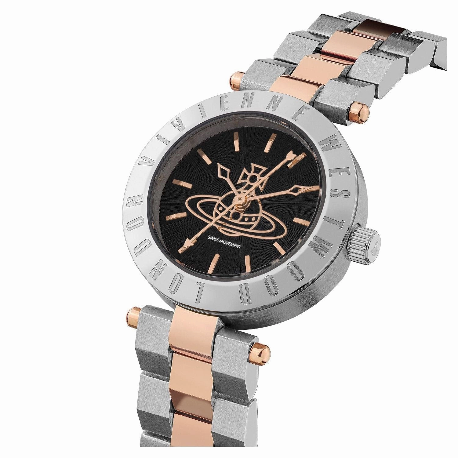 Vivienne Westwood Westbourne Orb Watch Black Dial