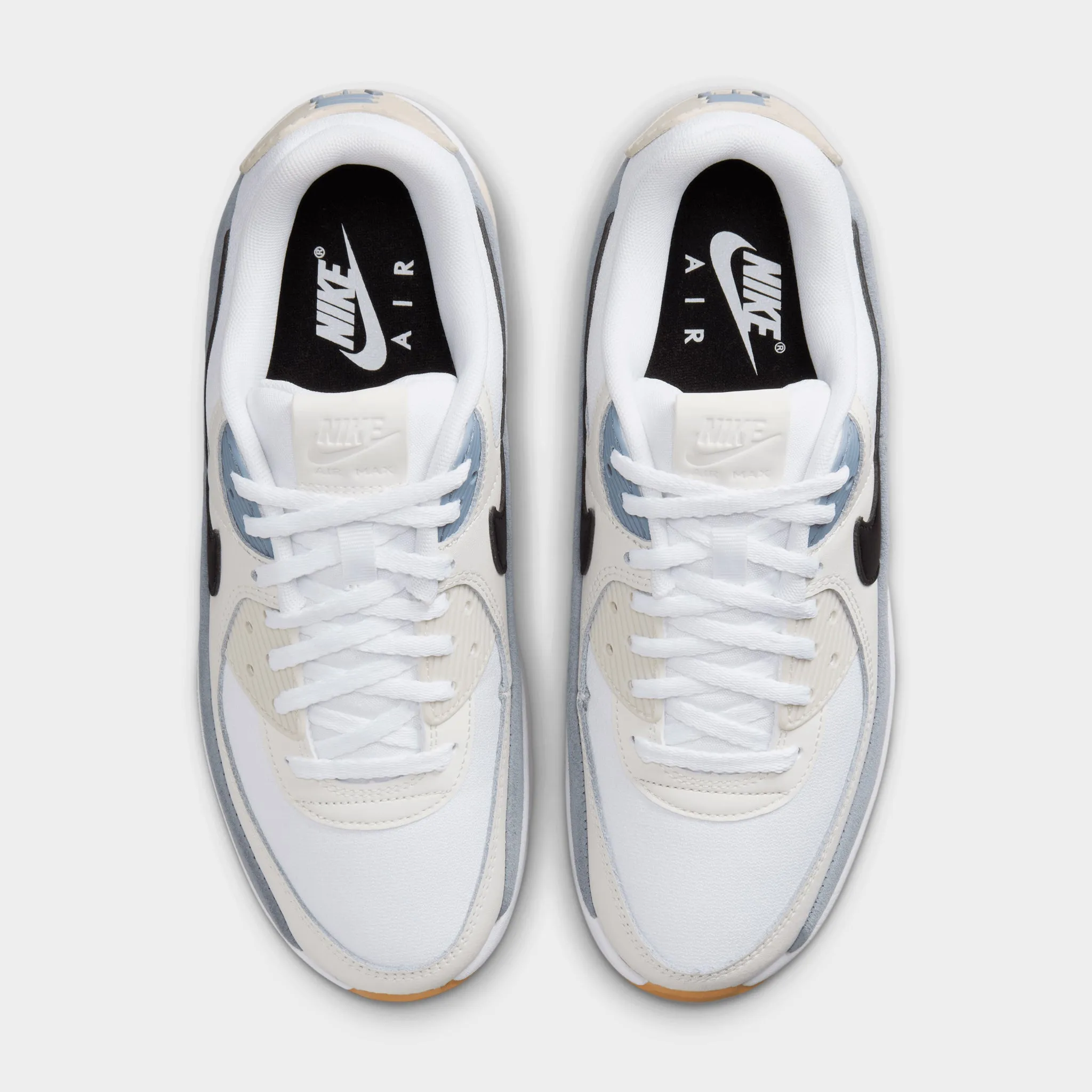 Womens Nike Nike Air Max 90 LV8 Women's White / Black - Ashen Slate