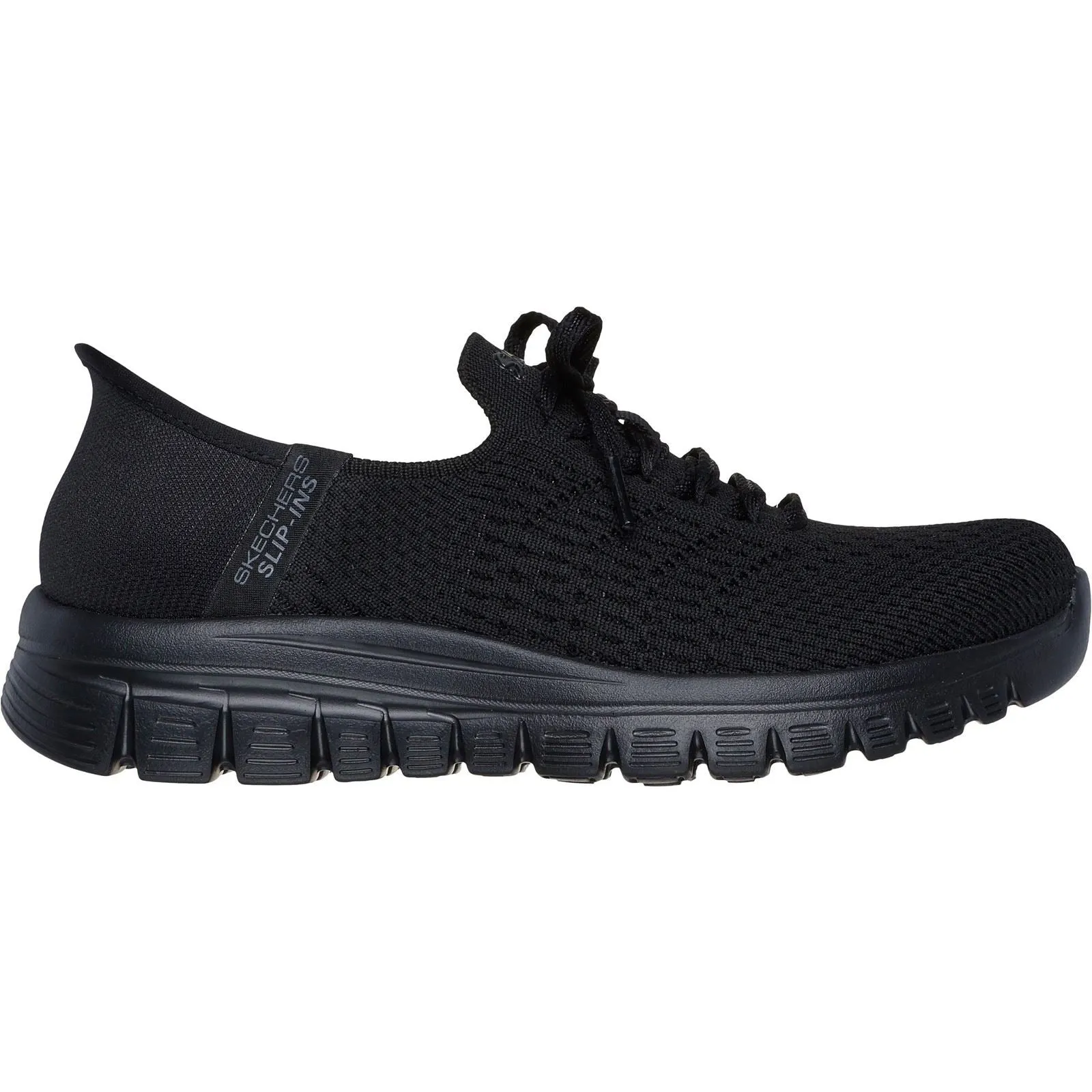 Women's Wide Fit Skechers 100736 Slip-ins Graceful First Blush Trainers