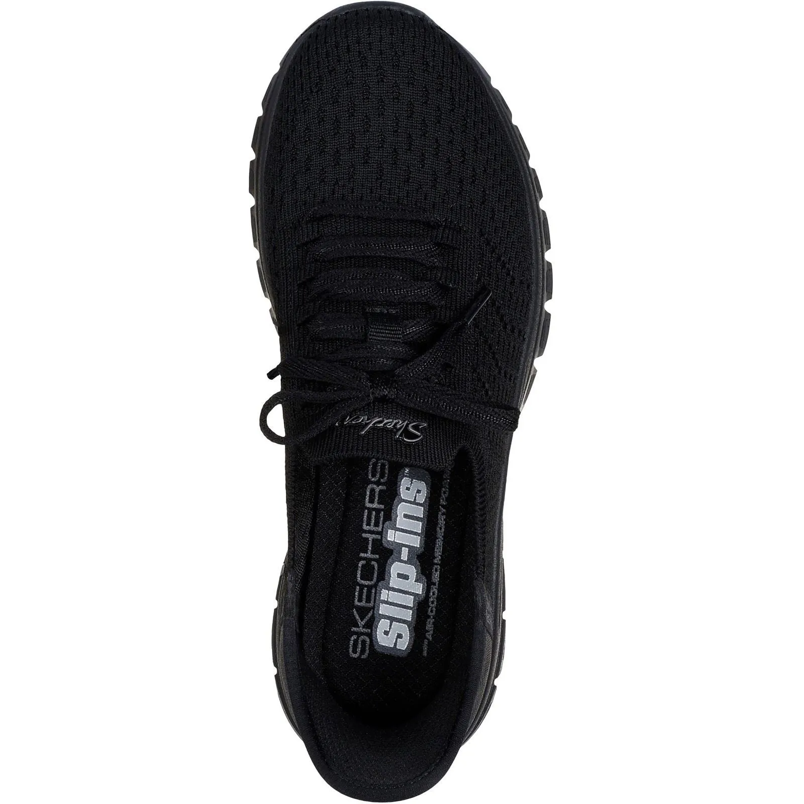 Women's Wide Fit Skechers 100736 Slip-ins Graceful First Blush Trainers