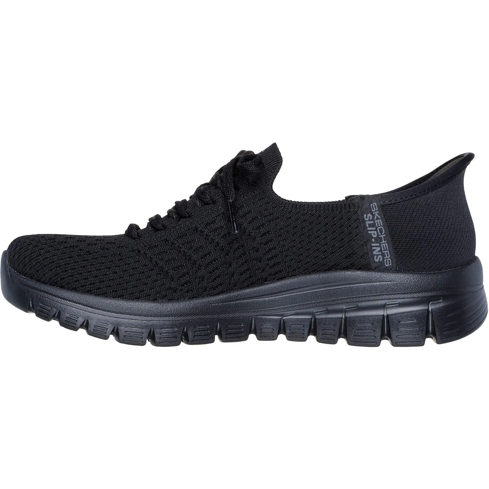 Women's Wide Fit Skechers 100736 Slip-ins Graceful First Blush Trainers