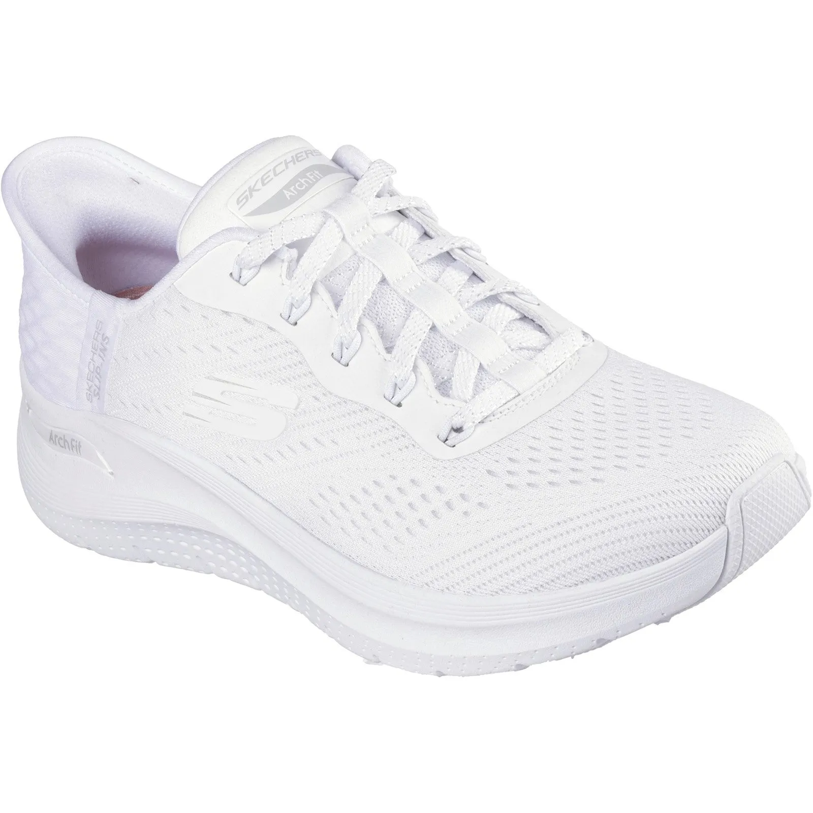 Women's Wide Fit Skechers 150066 Slip-ins Arch Fit 2.0 Easy Chic Trainers