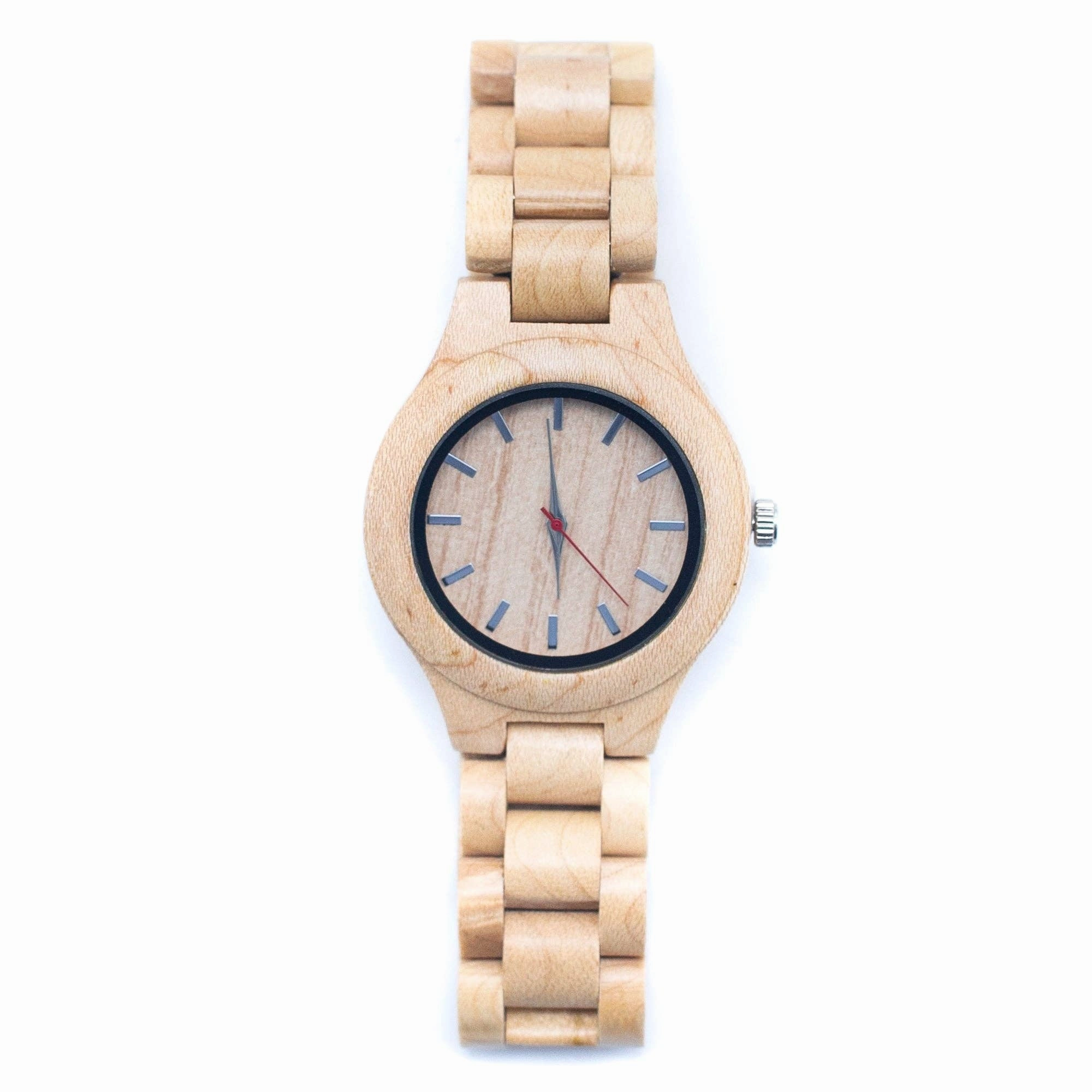 Wooden Watch, Handmade Vintage Quartz, Natural Wooden Wrist Watch WA-308