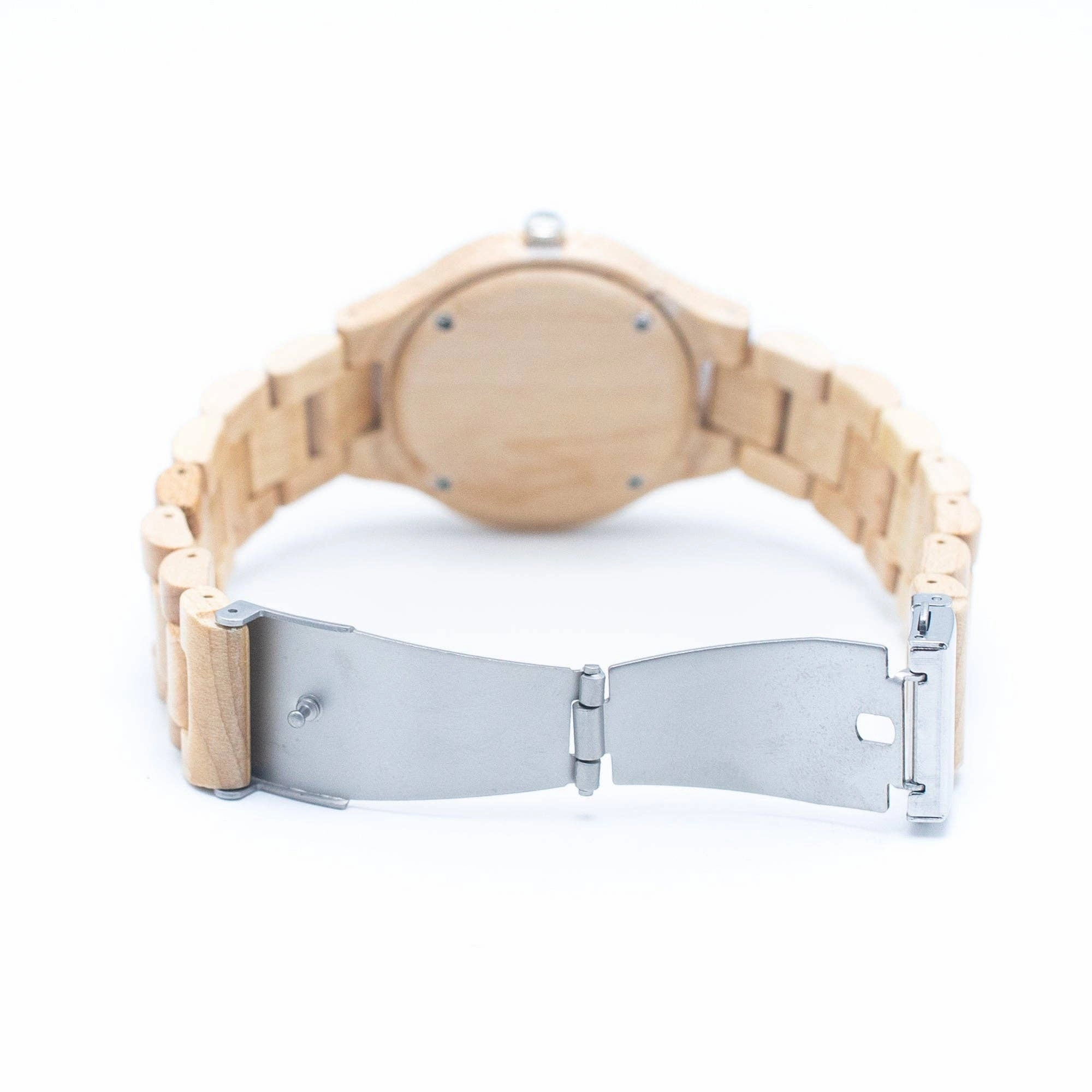 Wooden Watch, Handmade Vintage Quartz, Natural Wooden Wrist Watch WA-308